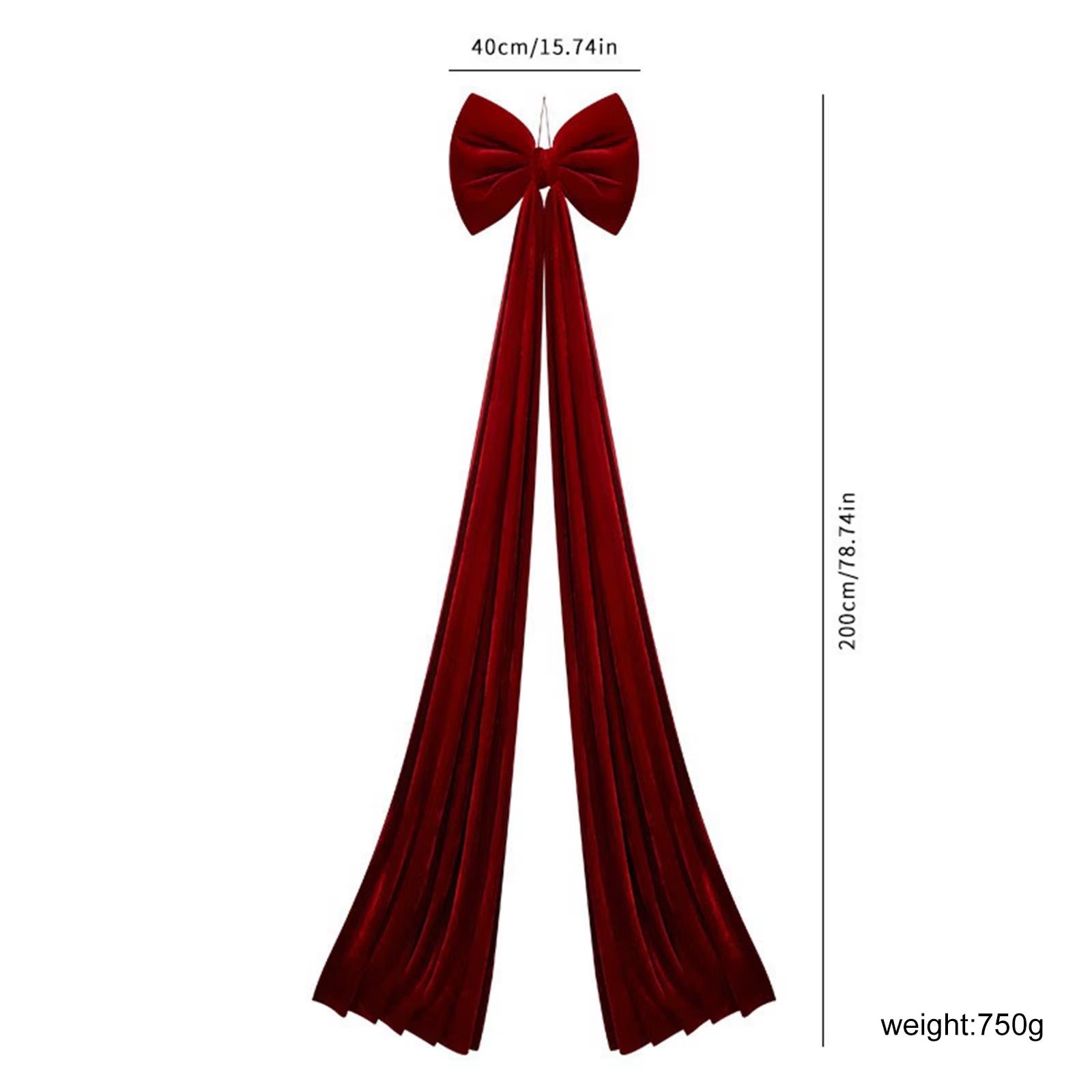 2025 Christmas Decorative Large Bow, Christmas Decorative Bows, for Christmas Tree Decoration, Front Doors, Outdoor Activities