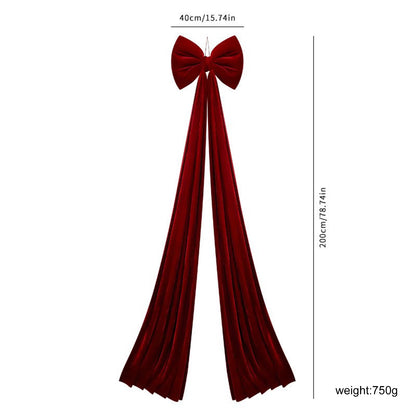 2025 Christmas Decorative Large Bow, Christmas Decorative Bows, for Christmas Tree Decoration, Front Doors, Outdoor Activities