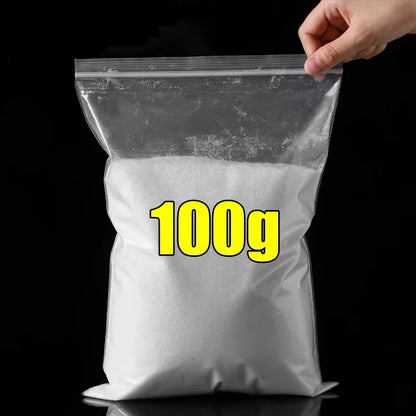 Artificial Snow Powder DIY Fake Snowpowder Fluffy Snowflakes Christmas New Year Party Home Decoration Winter Scene Prop Supplies