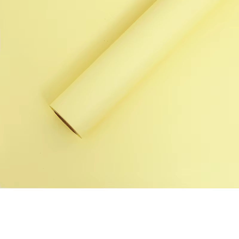 10 Yard Matte Roll Paper Frosted Monochrome Flower Wrapping Paper Bouquet Gift Wrap Waterproof