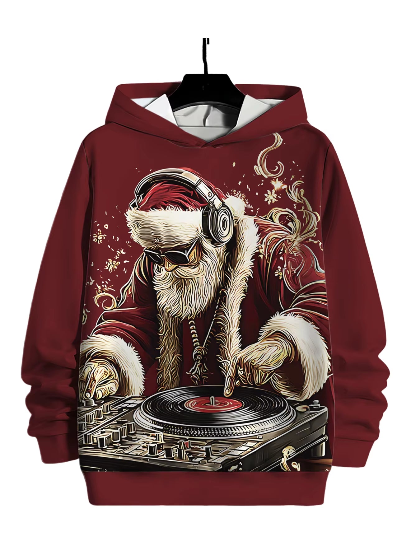 New Arrival Personality Hoodies Christmas Printed Pullover Men Women Casual Oversized Hooded Sweatshirts Cool Hoodie