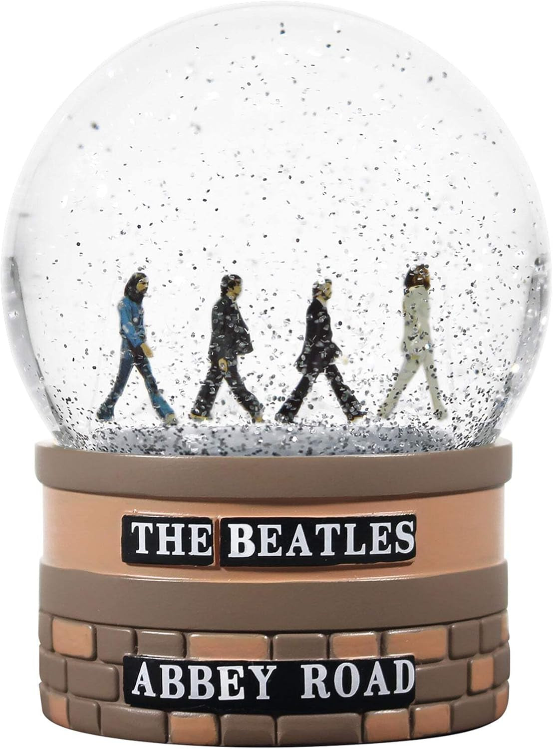 | Abbey Road Snow Globe | the Beatles Snow Globes for Adults | Quirky Christmas Ornaments & Christmas Decor | Funny Snow Dome | the Beatles Gifts & Music Gifts | Musical Xmas Decor