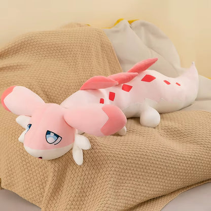 Plush Pink Pillow Palworld Chillet Bolster Stuffed Toy Kawaii Grizzbolt Anime Peripheral Cloth Doll Stuffed Decor Modle Kid Gift