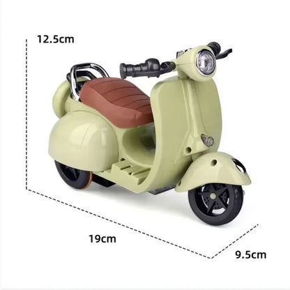 Labubu Doll Mini Electric Motorcycle,Labubu Doll Accessories, Fun Cute Doll Toys,With Lights and Music,Diy Kid Christmas Gift