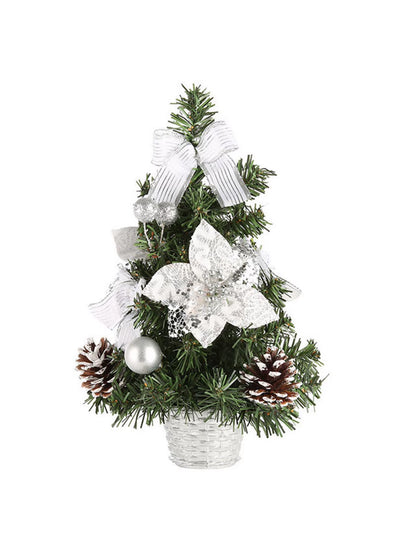 20/30/40Cm Christmas Tree Home Bedroom Party Decorations Artificial Christmas Tree Children DIY Handicraft 2025 New Year Gift
