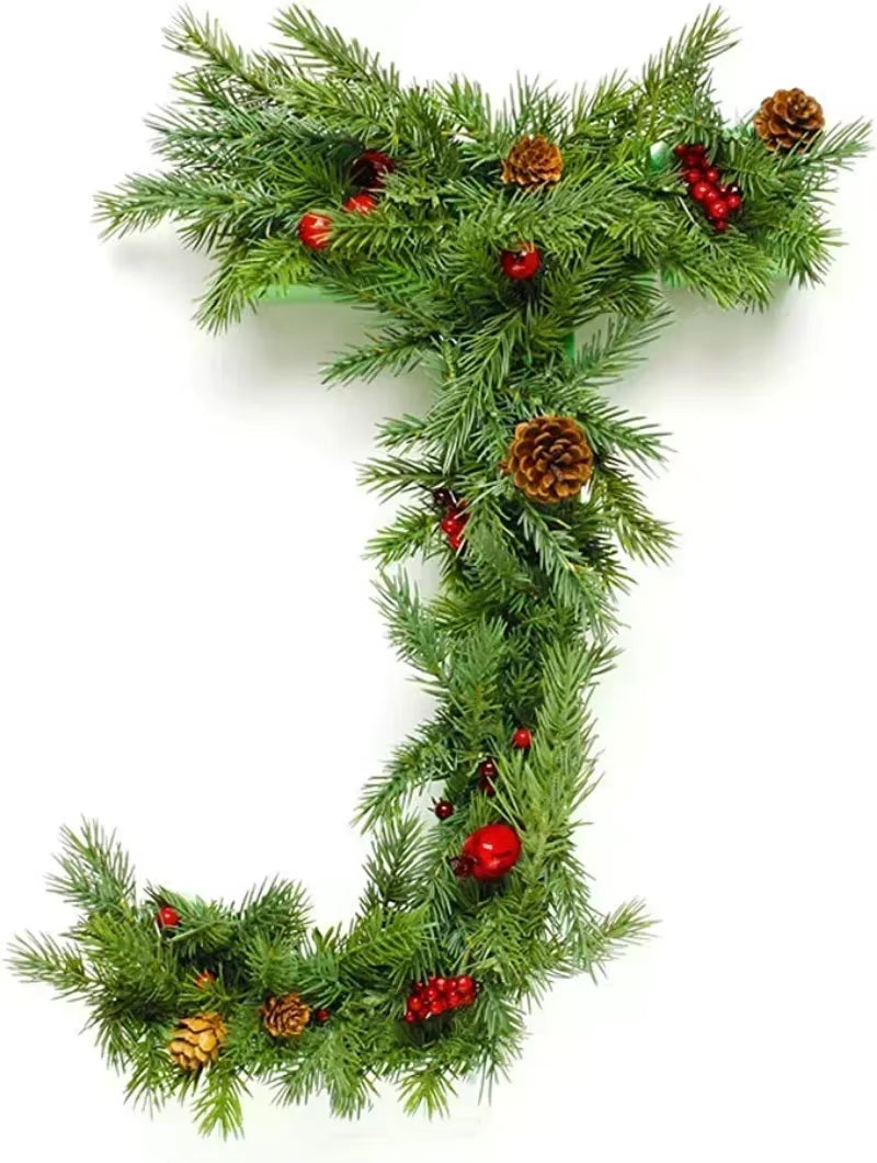 10-100PCS Christmas Artificial Branches Fake Plants Pine Needles Wreath Vine Rattan for Xmas Tree Gift Box Flowers Decoration
