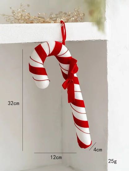 50Cm Large Christmas Candy Canes Christmas Spheres Tree Lollipop Decoration Ornaments Decorative for Home Party Decor Xmas Gift