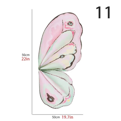 20 Pcs/Pack Flower Wrapping Paper DIY Butterfly Wings Shaped Bouquet Packaging Paper Wedding Party Gift Packing Florist Material