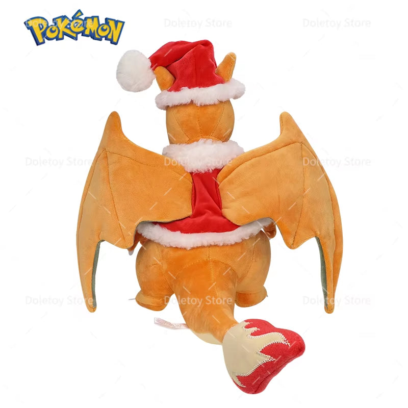 New Pokemon Plush Christmas Charizard Charmander Kawaii Halloween Pikachu Anime Pokemon Stuffed Plush Dolls Kids Gifts