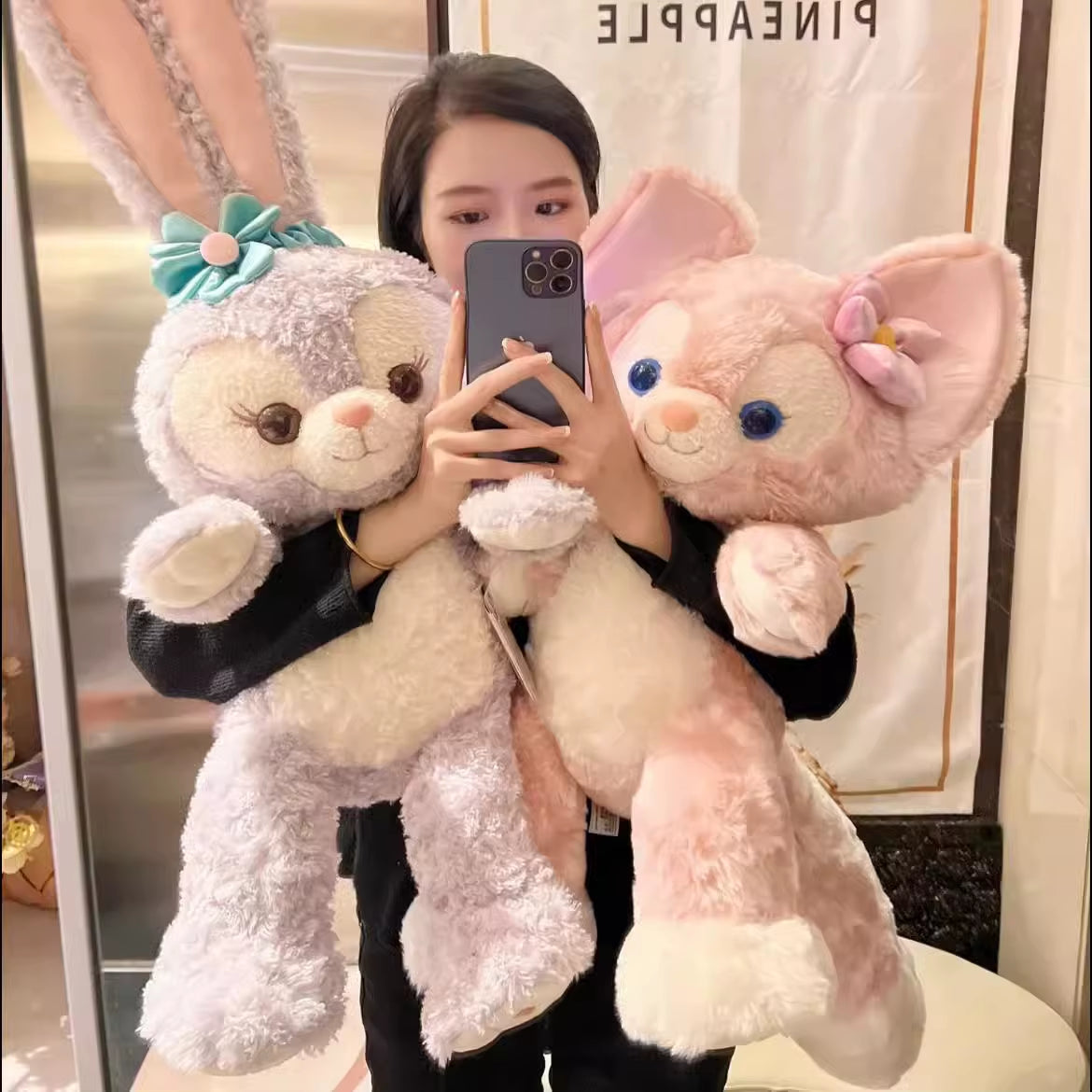 40Cm  Cartoon Characters Linabell Stellalou Pajama Doll Cute Little Fox Toy Doll Boutique Kid Gifts